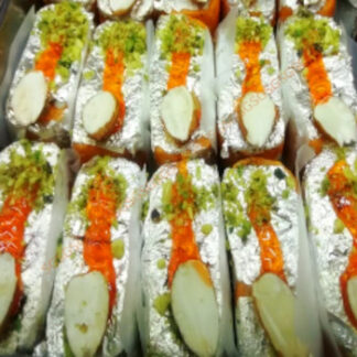 Indian Sweets Badaam Mawa Gajjar Malai Cutlet