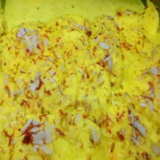 Indian Sweets Kesar Badam Mawa Rasmalai