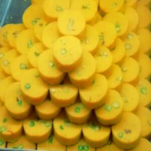 Kesri Pedha - Indian at Delight Sweets