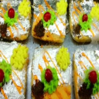 Indian Sweets Mango Mawa Cherry Gulkand Cream Quartert