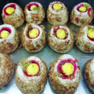Indian Sweets Special Mawa Strawberry Volcano