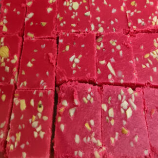 Strawberry Mawa Barfi